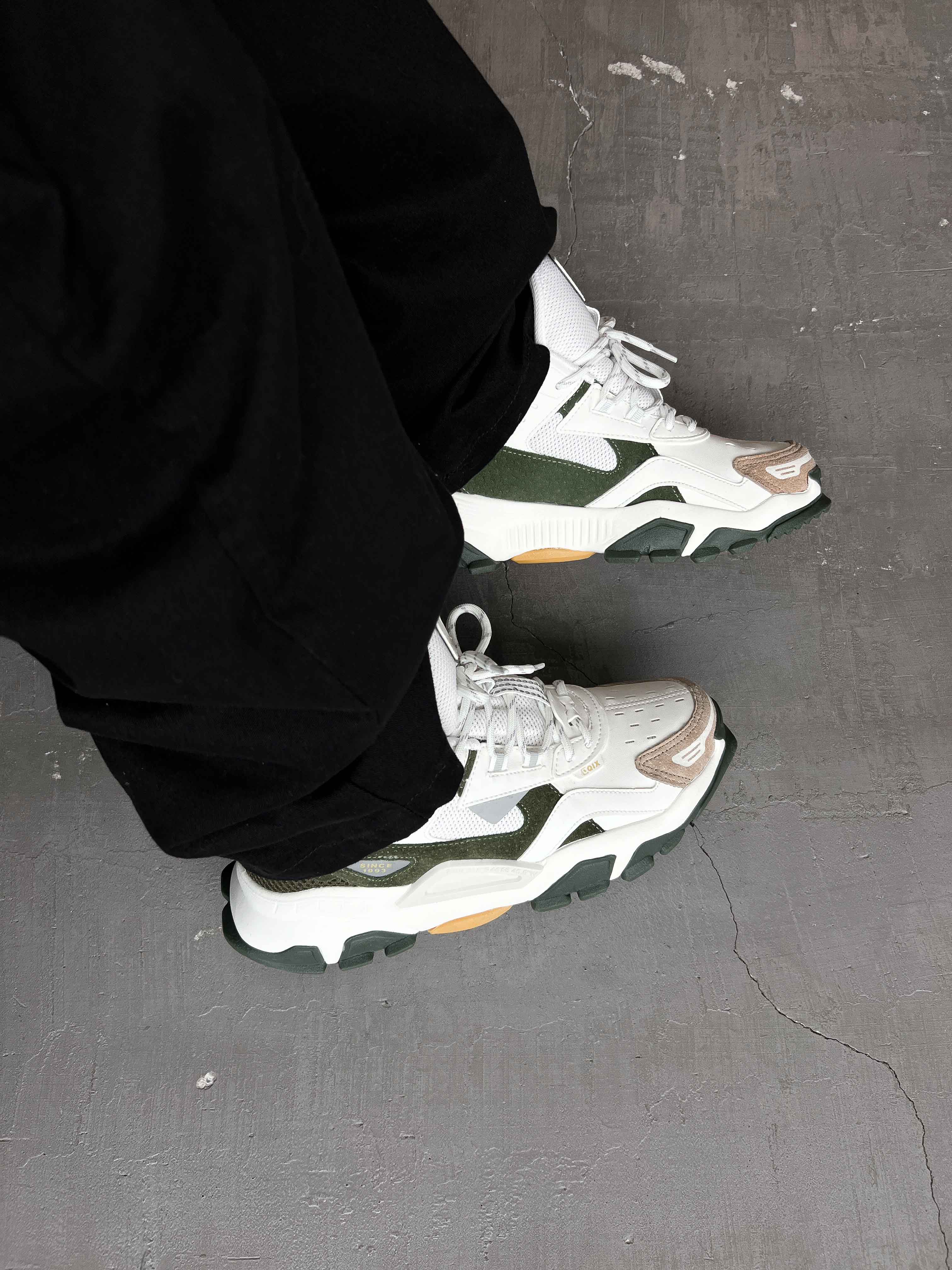 TÊNIS QIX TREK URBAN HIKING VERDE BRANCO | TEAHUPOO