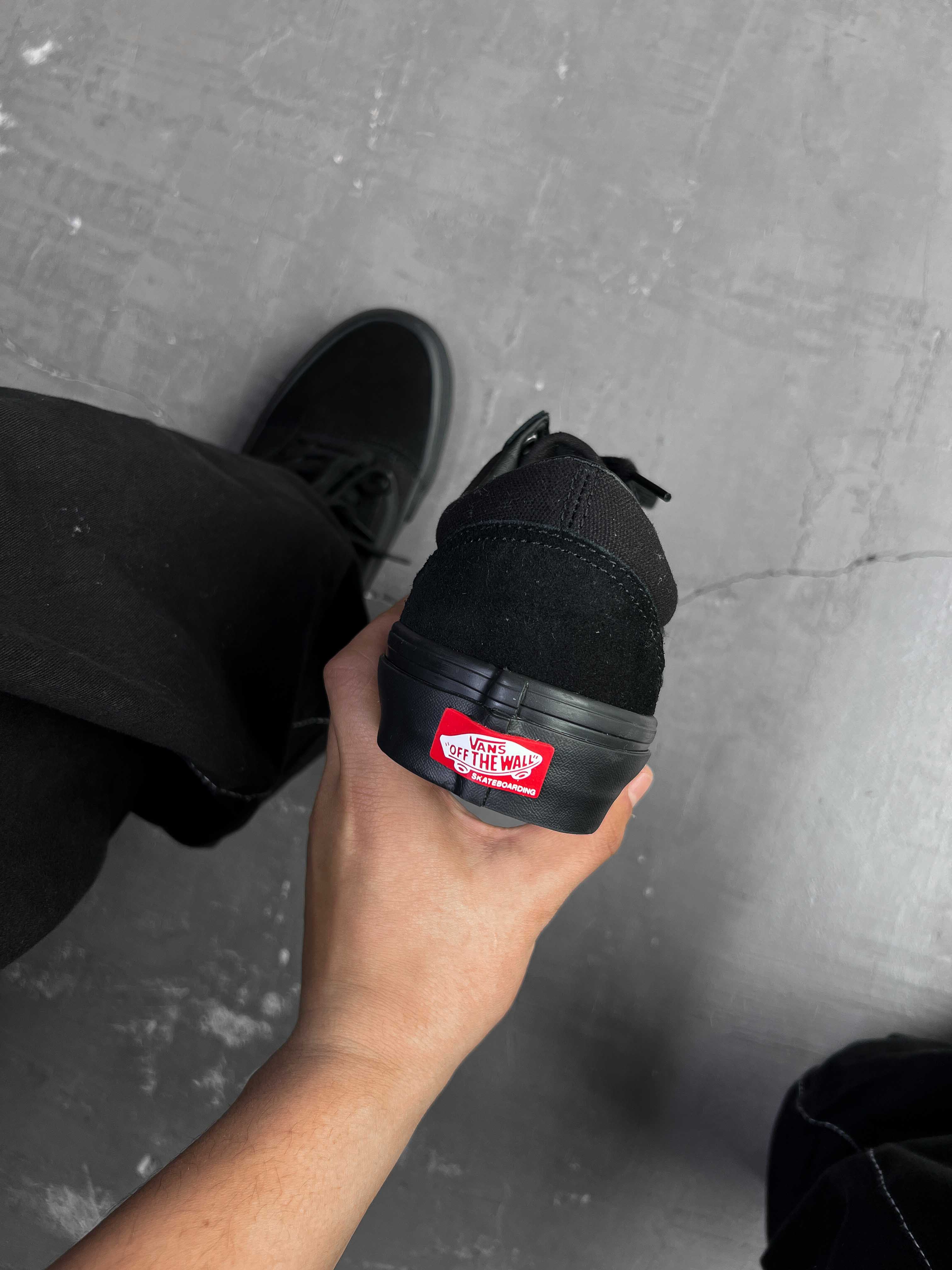 TENIS VANS SKATE OLD SKOOL BLACK BLACK TEAHUPOO