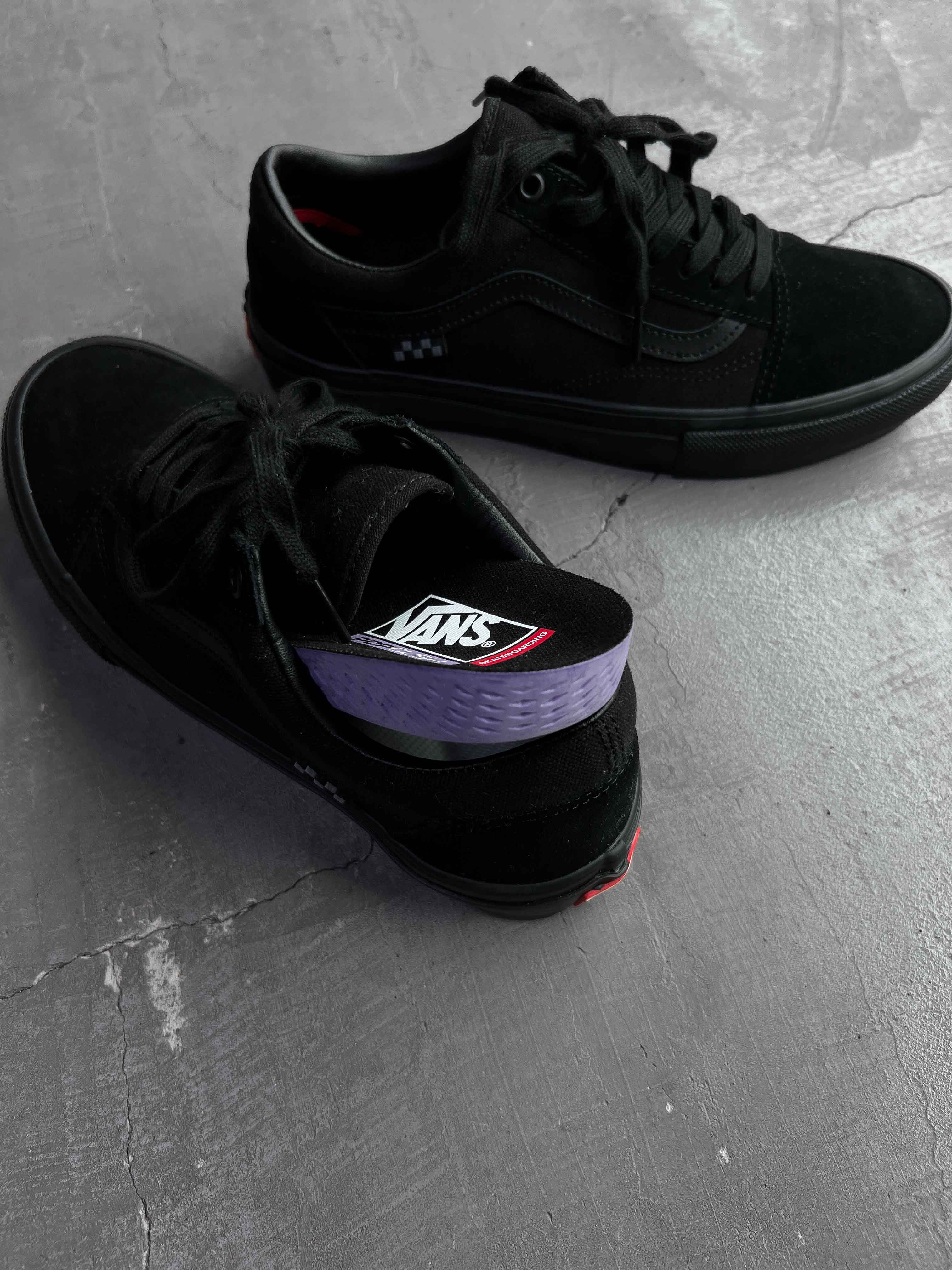 TENIS VANS SKATE OLD SKOOL BLACK BLACK TEAHUPOO