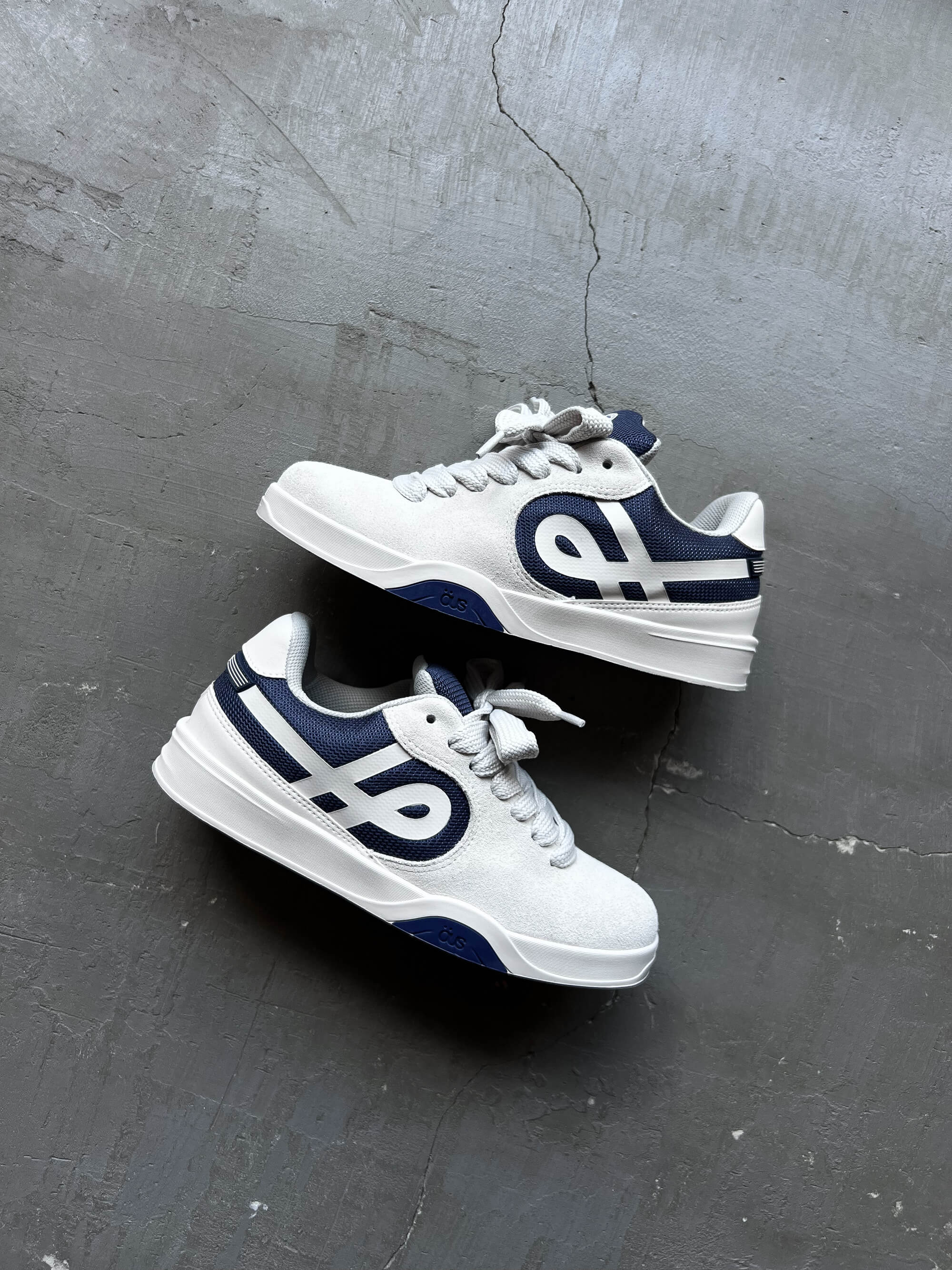 TÊNIS ÖUS IMIGRANTE SERIE X CINZA SAFIRA ESSENCIAL | TEAHUPOO