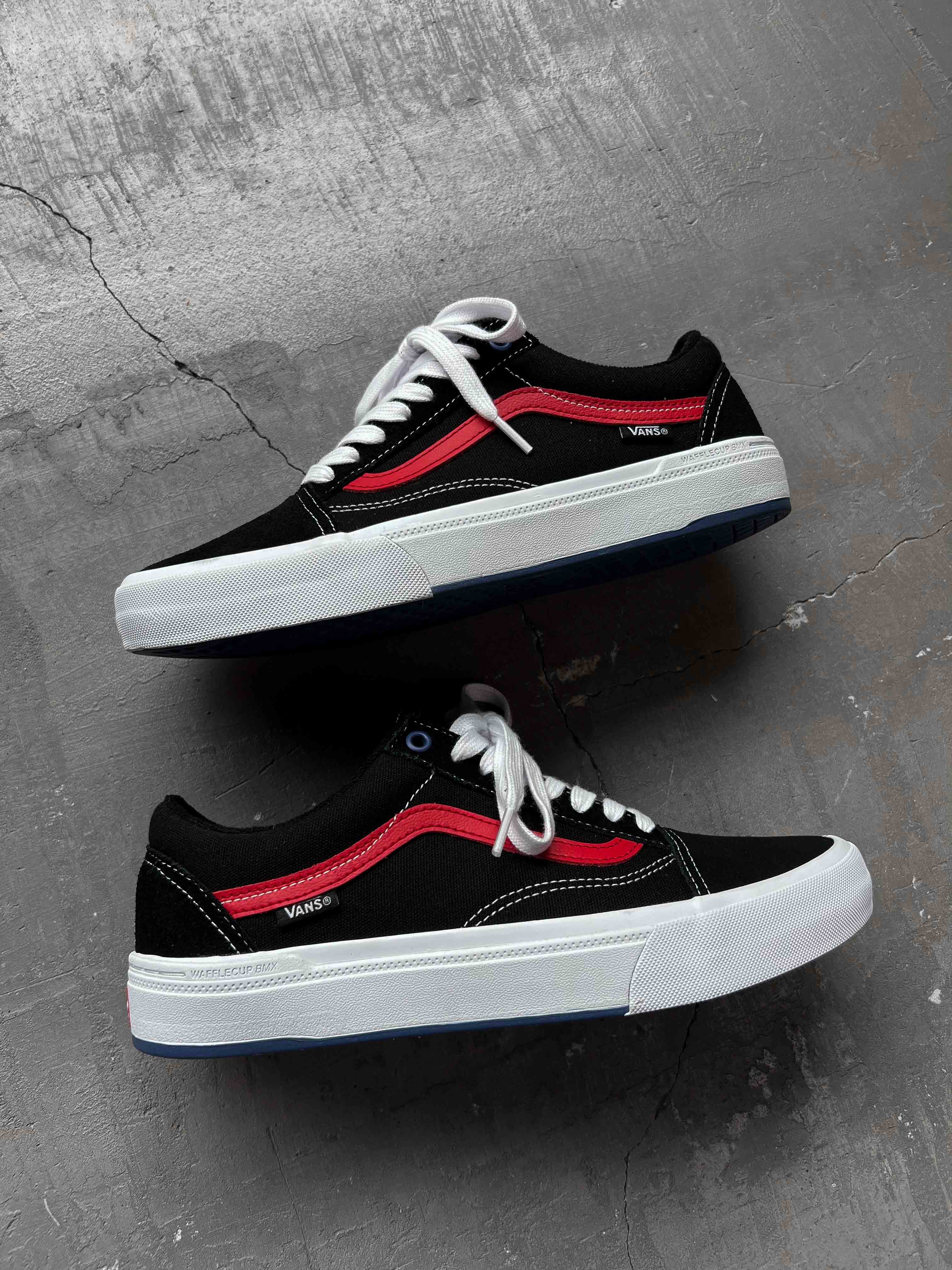 TÊNIS VANS BMX OLD SKOOL BLACK RED | TEAHUPOO