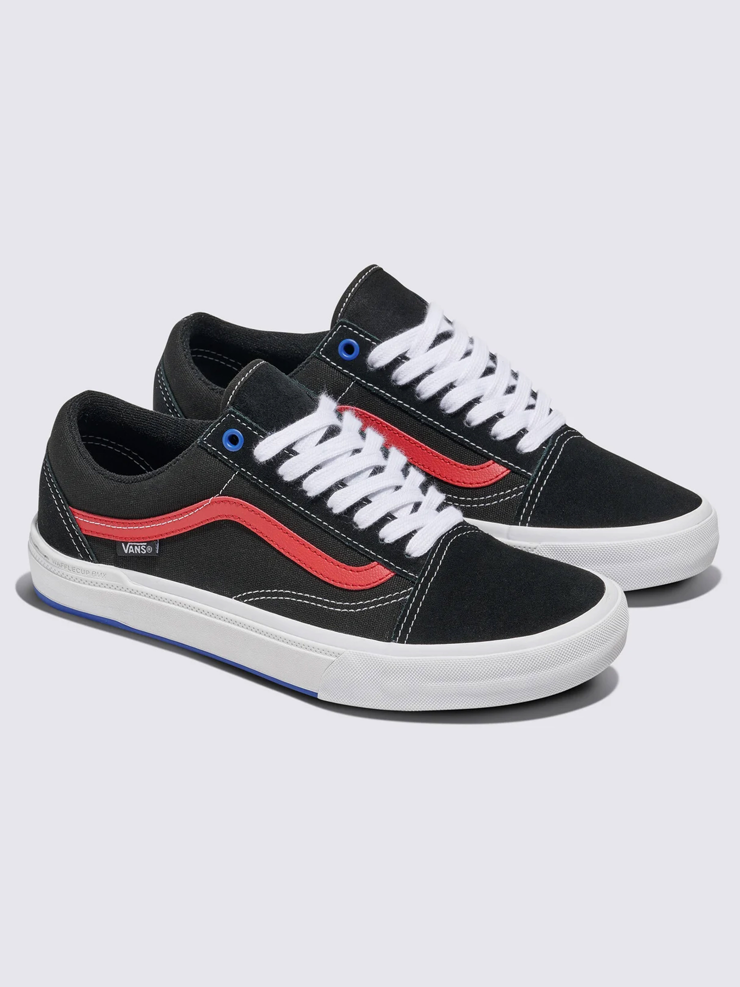 TÊNIS VANS BMX OLD SKOOL BLACK RED TEAHUPOO