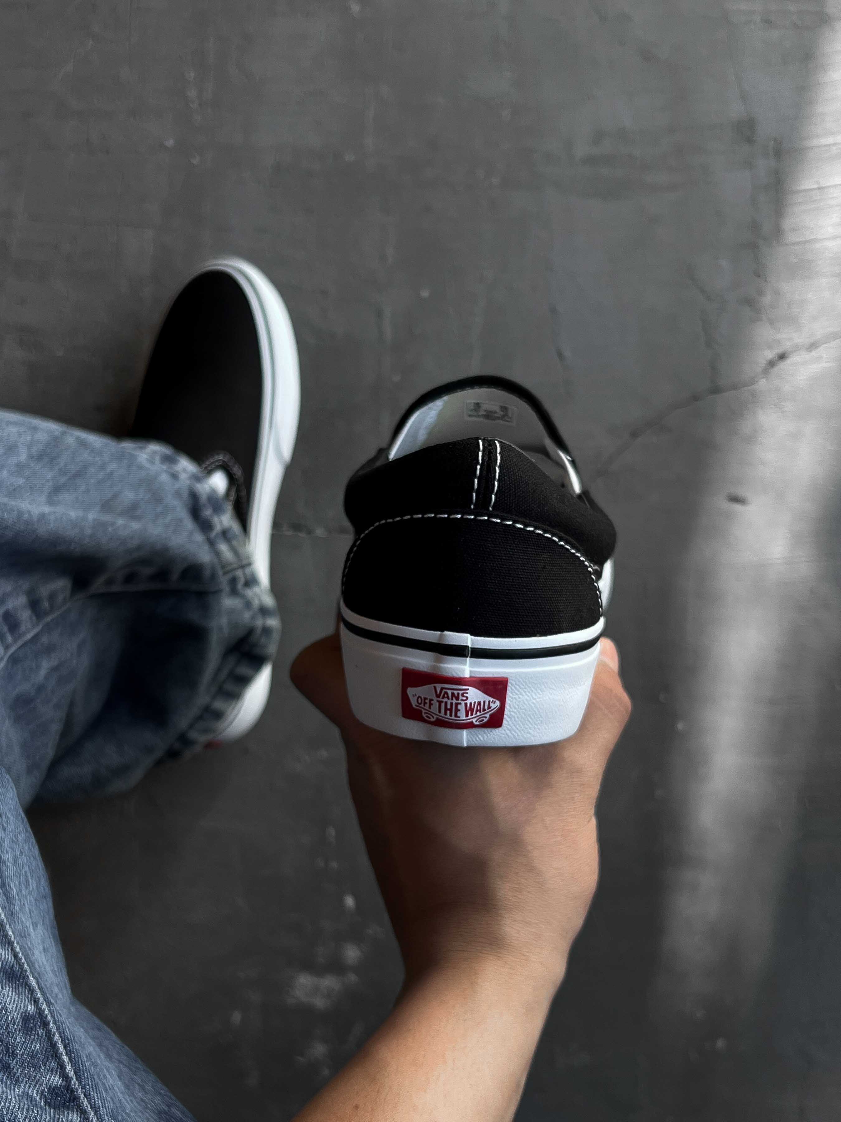 Skate Vans Sem Cadarco TÊNIS VANS SLIP-ON BLACK