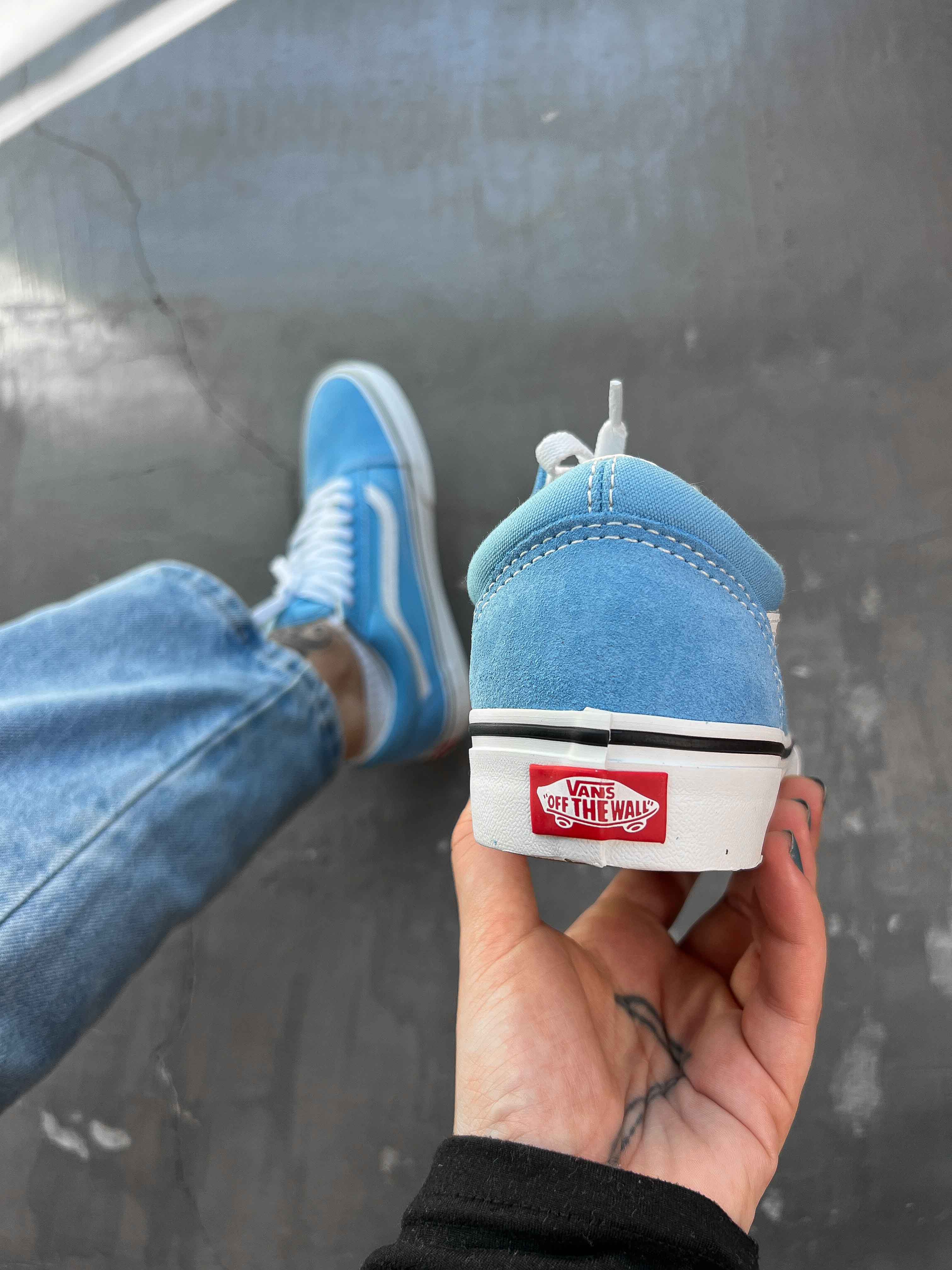 TÊNIS VANS OLD SKOOL HERITAGE BLUE TEAHUPOO