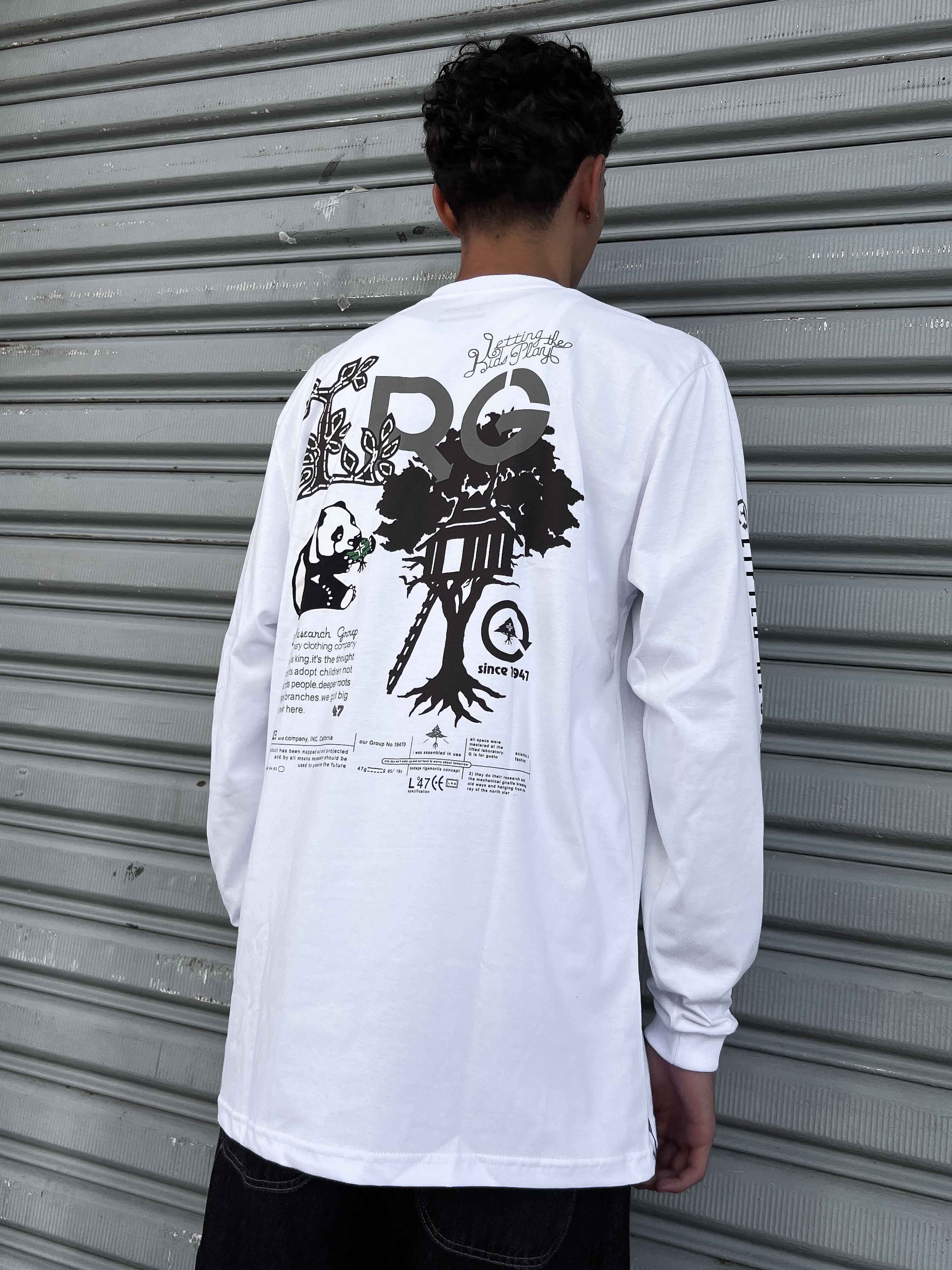 CAMISETA LRG MANGA LONGA TREE HOUSE PLAY ESTAMPA | TEAHUPOO