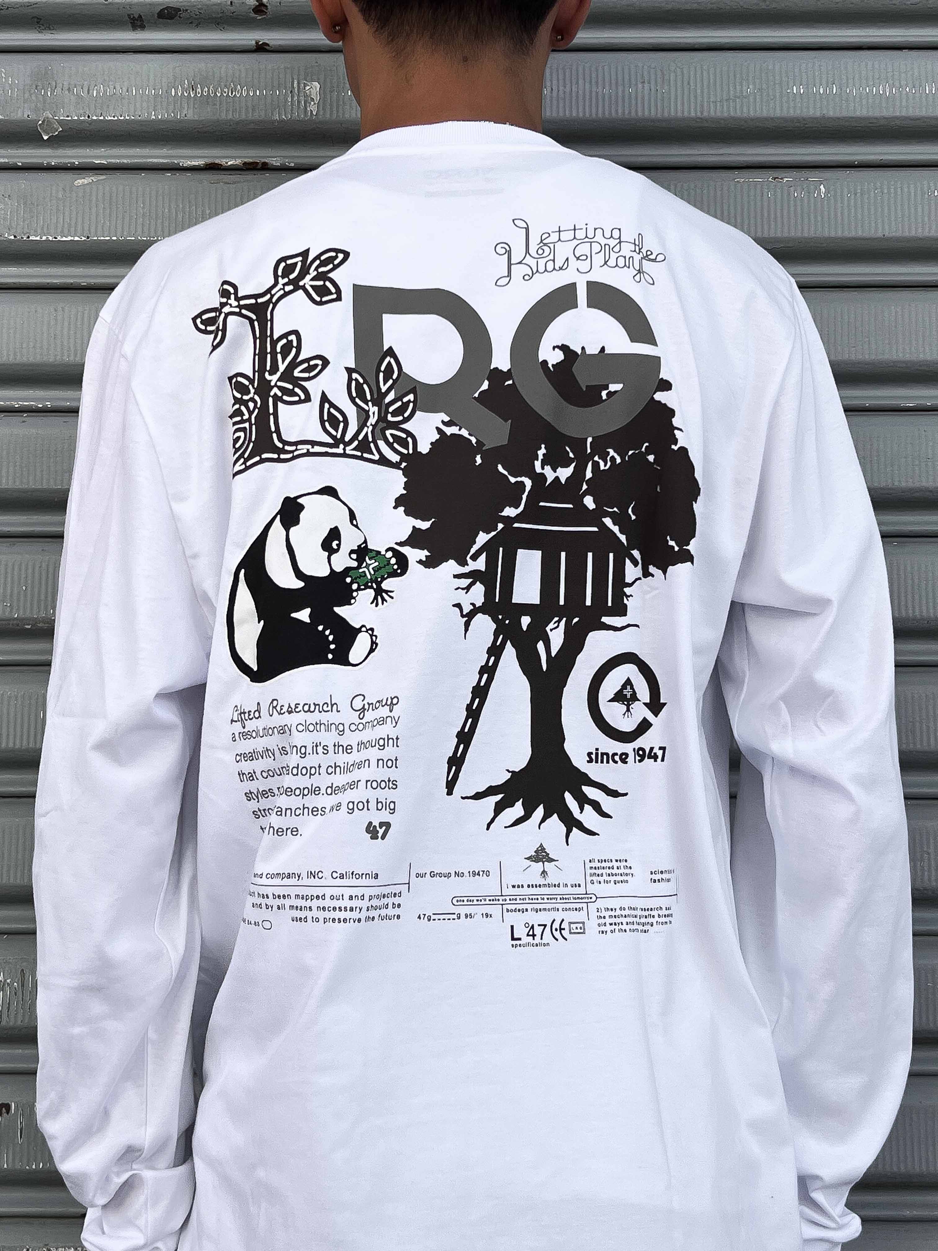CAMISETA LRG MANGA LONGA TREE HOUSE PLAY ESTAMPA | TEAHUPOO